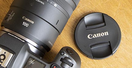 Canon RF 100mm macro lens cap