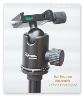 Rocketfish carbon fiber tripod