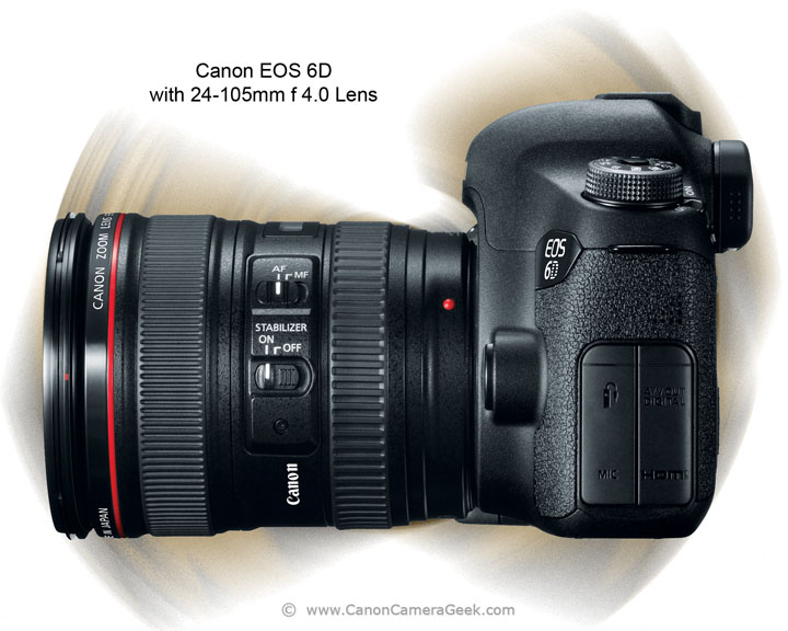 Now, here is an interesting full-sized sensor camera addition to the EOS Line of Canon cameras.  Here is the Canon 6d Review