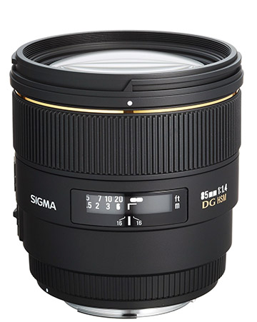 Sigma 85mm lens