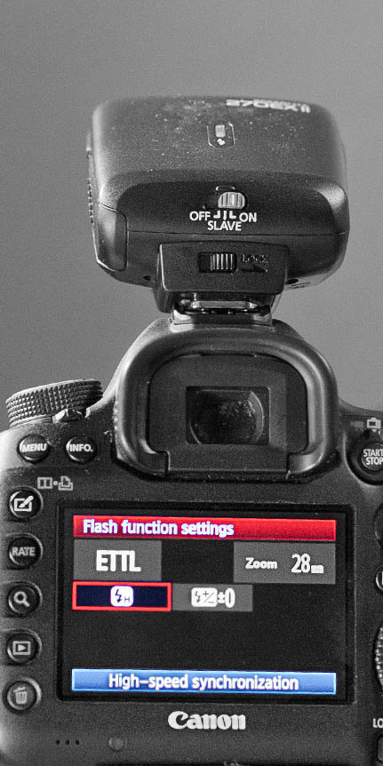 Canon 5D Mark III - Speedlite High Speed Syncronization