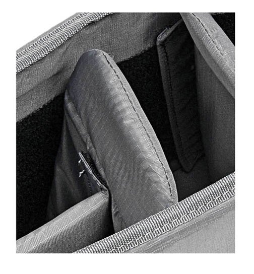 Camera bag padding - close-up