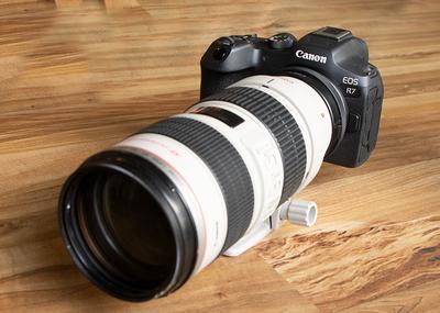 Canon 70-200 Lens on R7<br>Without a teleconverter