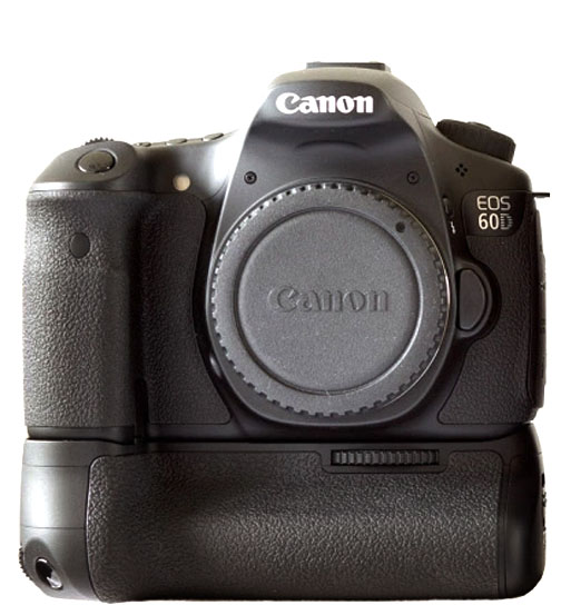 Canon 60D With Battery Grip