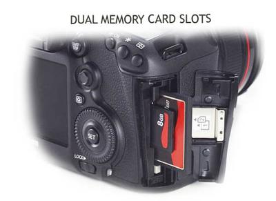 Canon 5D Mark III - Dual Memory Card Slots
