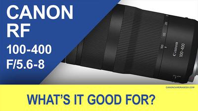 Canon RF 100-400mm Lens<br>Compatibility With Canon Rebel t6