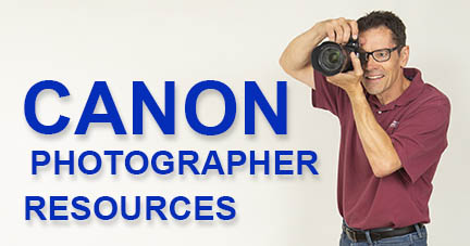 Canon photographer resources