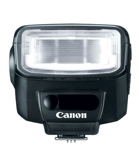 Front view of Canon 270EX II Speedlite