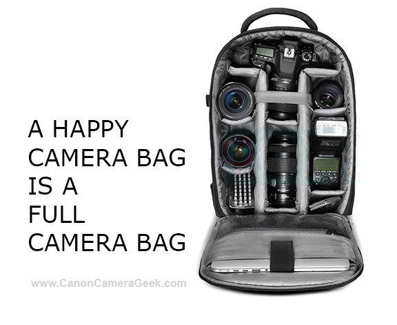 full camera bag