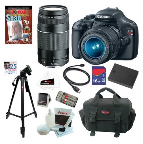 Highest rated Canon DSLR Camer-lens kit with accessories