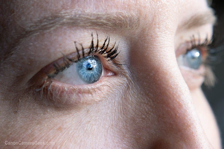 human eye close-up