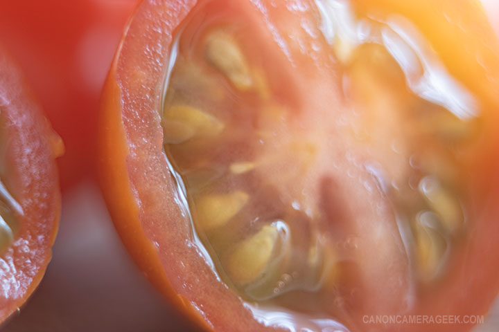 Macro photo of Cherry tomato