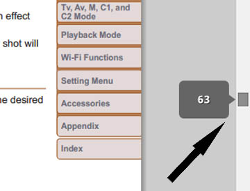 G1X Mark II Manual contents