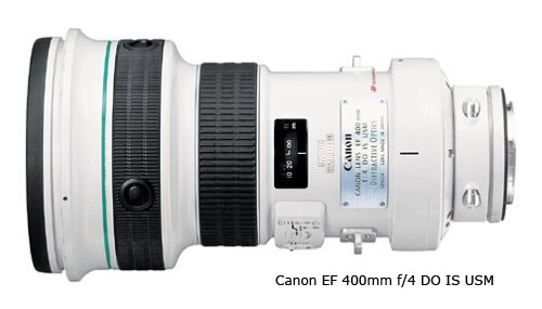 Canon 400mm f/4.0 lens