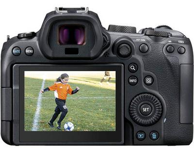 Canon R6 Video Screen
