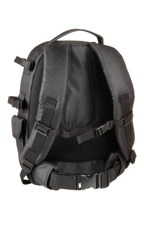 Padded Shoulder Straps on DSLR Backpack