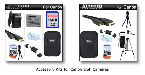 Canon Elph Accessories kits
