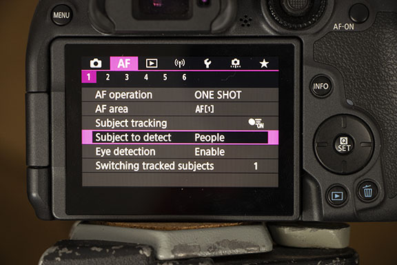 Select subject to detect Select subject to detect