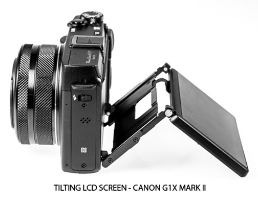 tilting LCD Screen - Canon G1X Mark III