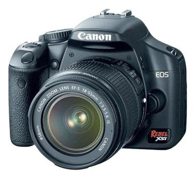 Canon Rebel XSi Camera - Front View