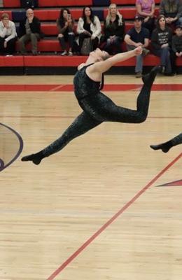 Cropped Indoor Dance Team Photo