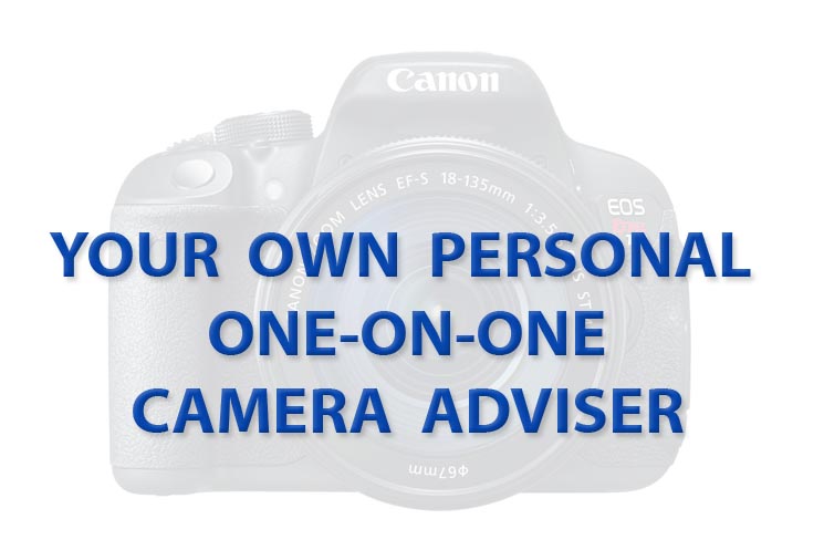 Your own one-on-one Canon camera adviser